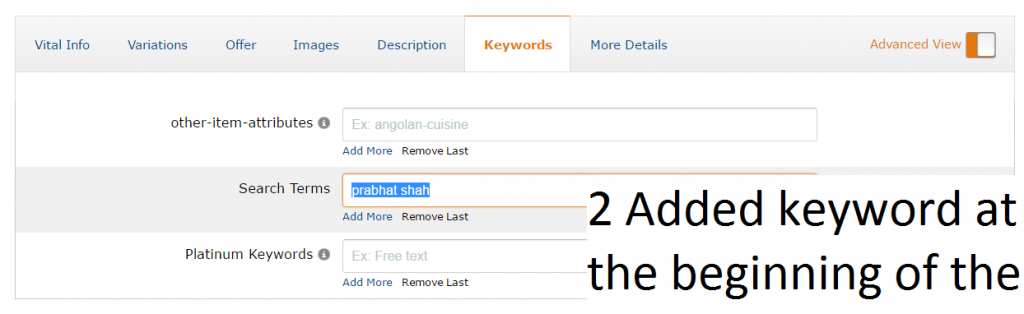 Getting the best out of Amazon Search terms - daytodayebay